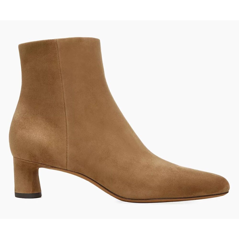 Vince Hilda Suede Ankle Boot in Light Fawn NWOB Size 6 1/2 M